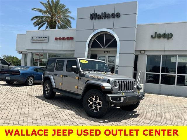 used 2020 Jeep Wrangler Unlimited car, priced at $29,500