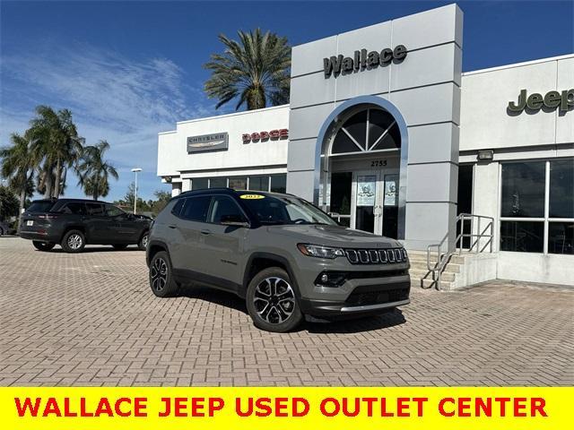 used 2022 Jeep Compass car, priced at $23,920