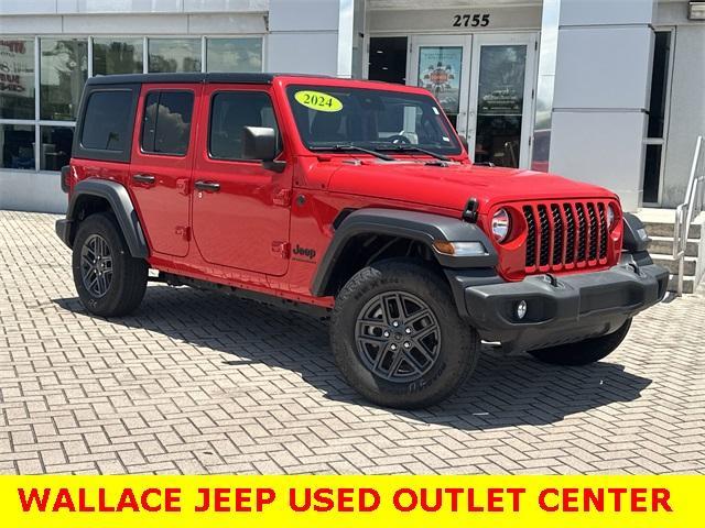used 2024 Jeep Wrangler car, priced at $36,500