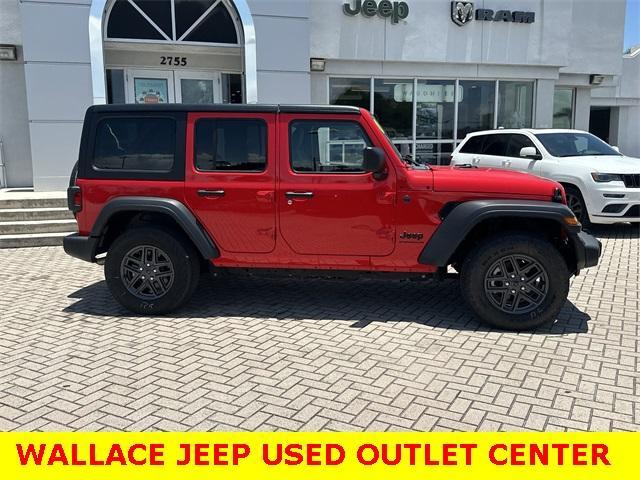 used 2024 Jeep Wrangler car, priced at $36,500