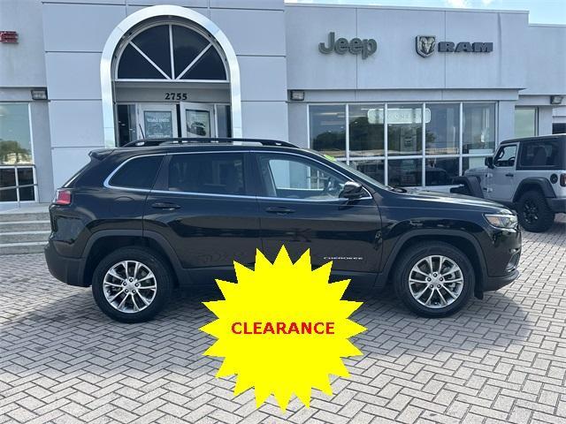 used 2022 Jeep Cherokee car, priced at $19,921