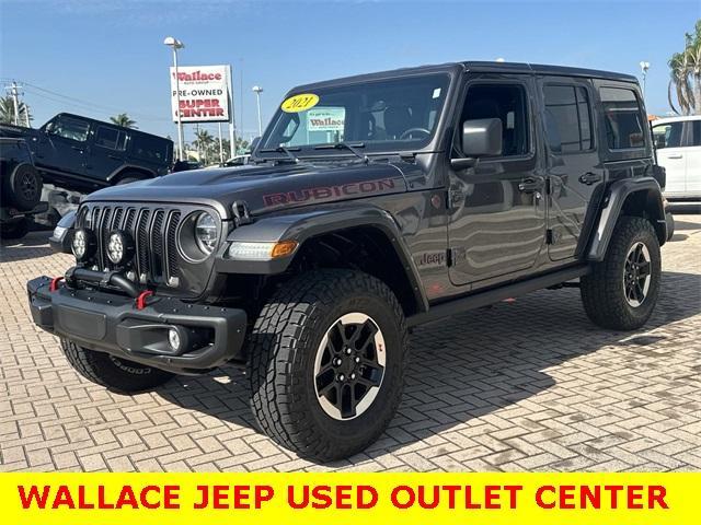 used 2021 Jeep Wrangler Unlimited car, priced at $36,900