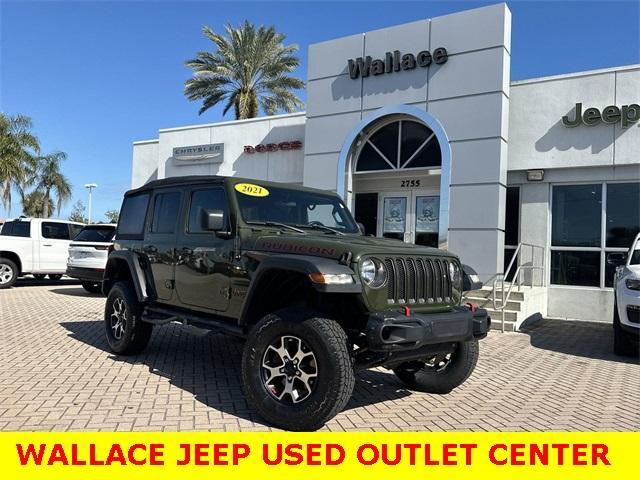 used 2021 Jeep Wrangler Unlimited car, priced at $36,400