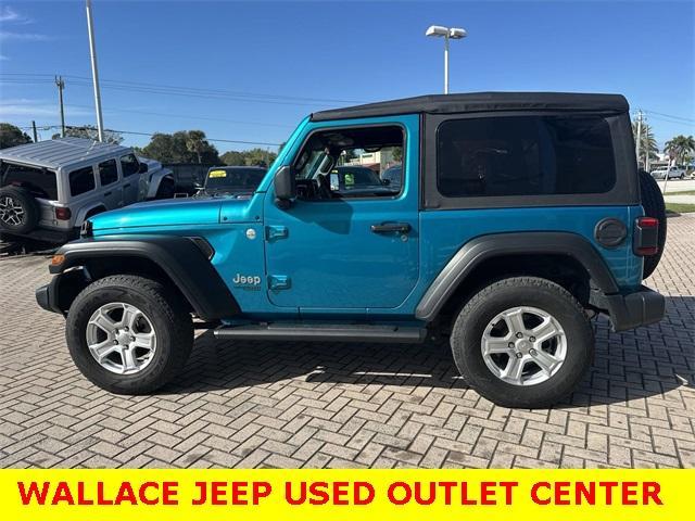 used 2020 Jeep Wrangler car, priced at $28,965