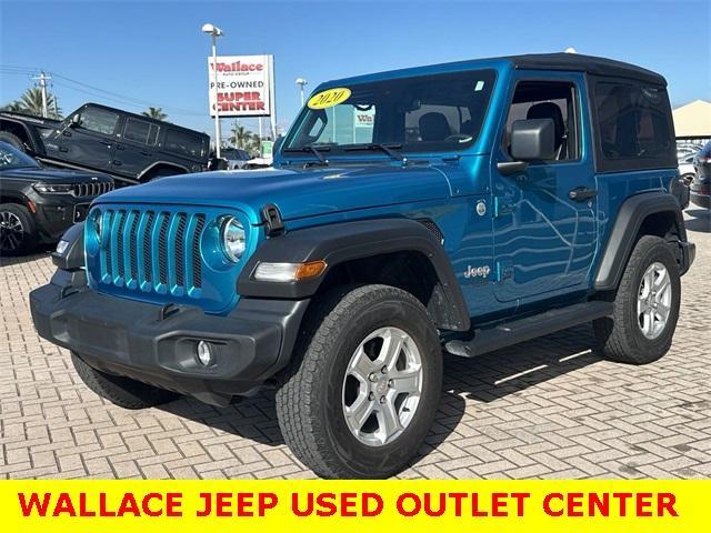 used 2020 Jeep Wrangler car, priced at $28,965