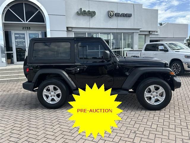 used 2022 Jeep Wrangler car, priced at $24,511