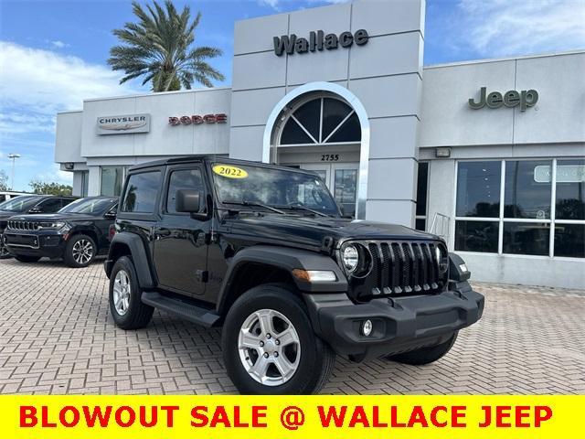 used 2022 Jeep Wrangler car, priced at $26,950