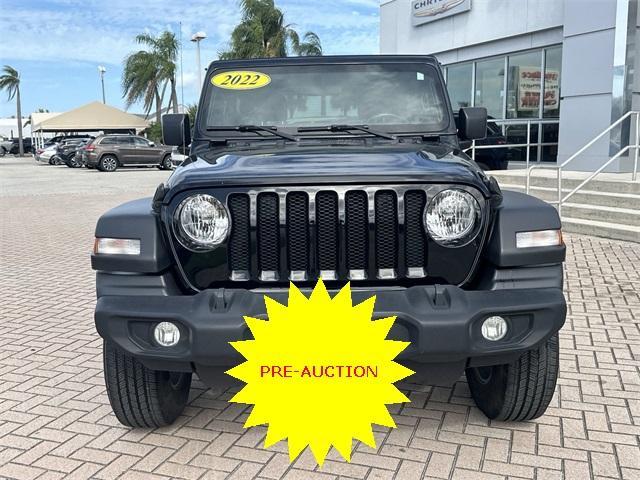 used 2022 Jeep Wrangler car, priced at $24,511