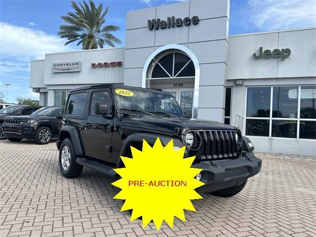 used 2022 Jeep Wrangler car, priced at $24,511