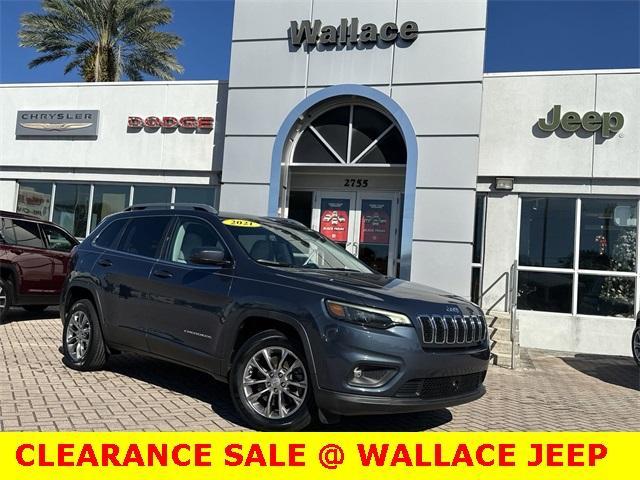 used 2021 Jeep Cherokee car, priced at $21,990