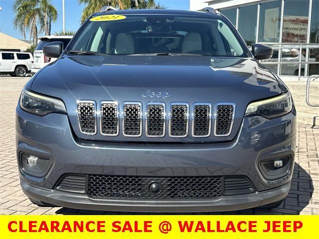 used 2021 Jeep Cherokee car, priced at $21,990