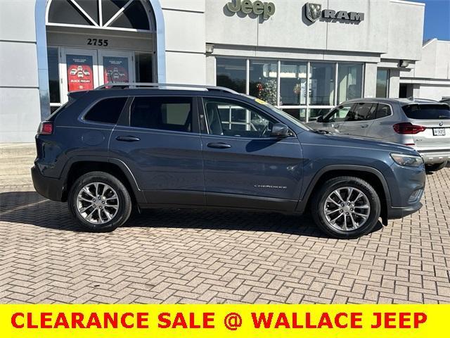 used 2021 Jeep Cherokee car, priced at $21,990