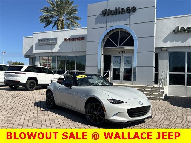 used 2018 Mazda MX-5 Miata car, priced at $18,320