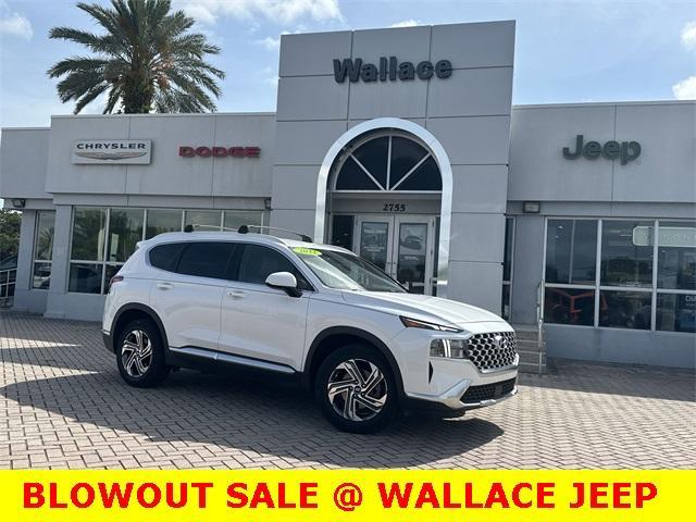 used 2022 Hyundai Santa Fe car, priced at $22,900