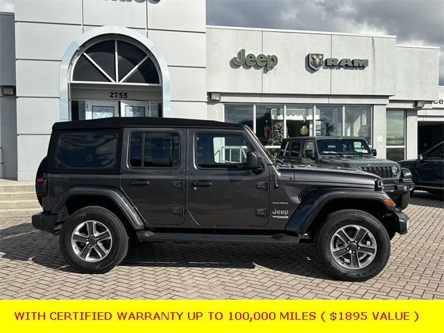 used 2021 Jeep Wrangler Unlimited car, priced at $32,900