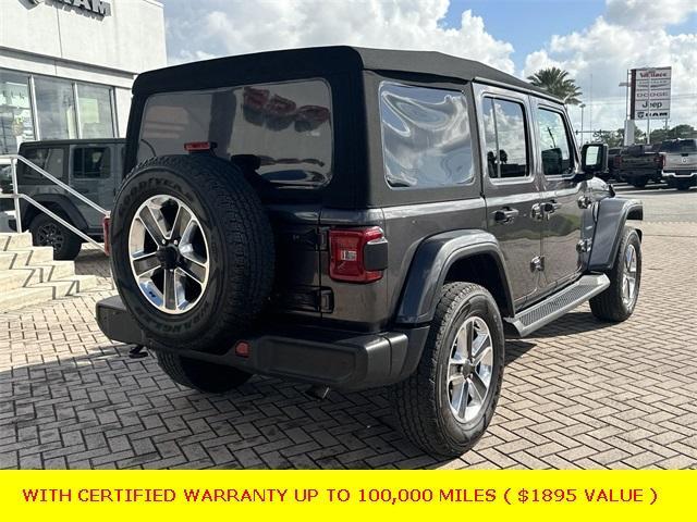 used 2021 Jeep Wrangler Unlimited car, priced at $32,900