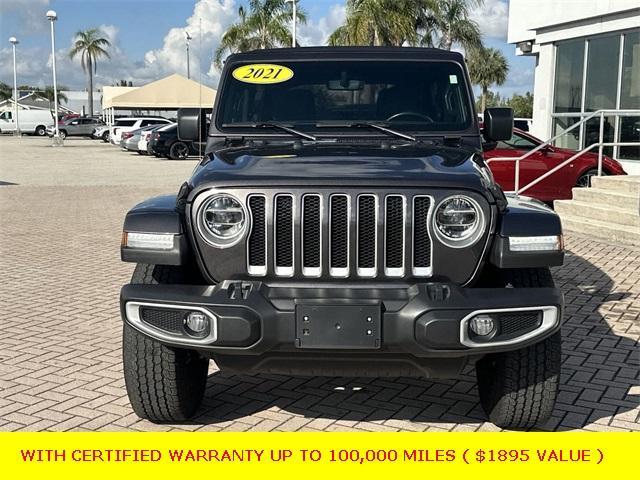 used 2021 Jeep Wrangler Unlimited car, priced at $32,900