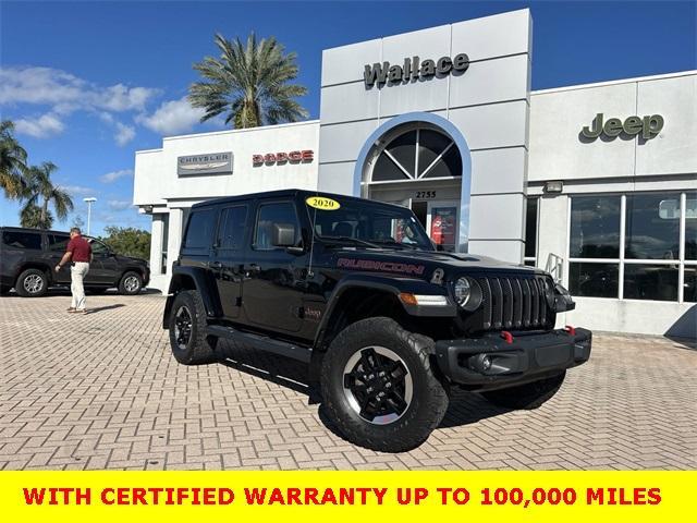 used 2020 Jeep Wrangler Unlimited car, priced at $36,900