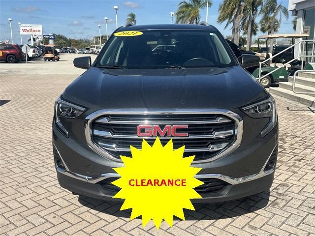 used 2021 GMC Terrain car, priced at $15,921