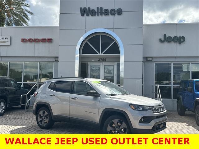 used 2022 Jeep Compass car, priced at $23,500