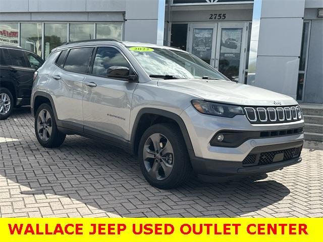 used 2022 Jeep Compass car, priced at $23,500