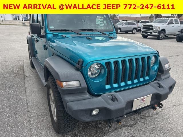 used 2020 Jeep Wrangler Unlimited car, priced at $28,500