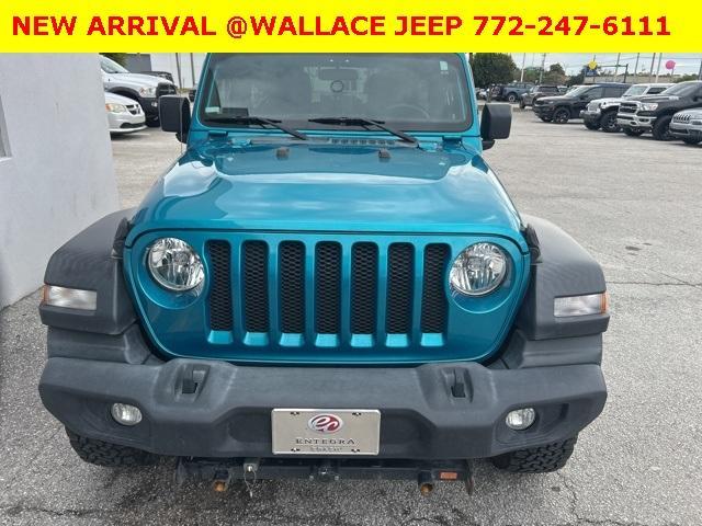 used 2020 Jeep Wrangler Unlimited car, priced at $28,500