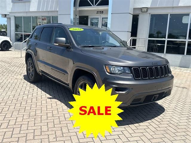 used 2021 Jeep Grand Cherokee car, priced at $29,980