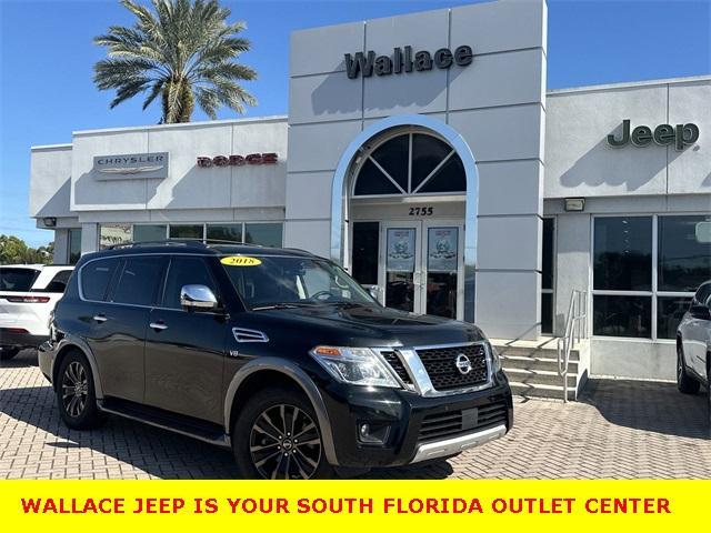 used 2018 Nissan Armada car, priced at $22,821