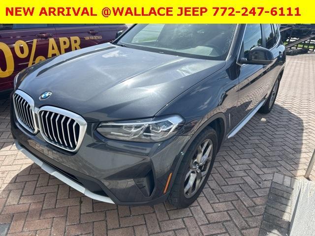 used 2022 BMW X3 car, priced at $27,500