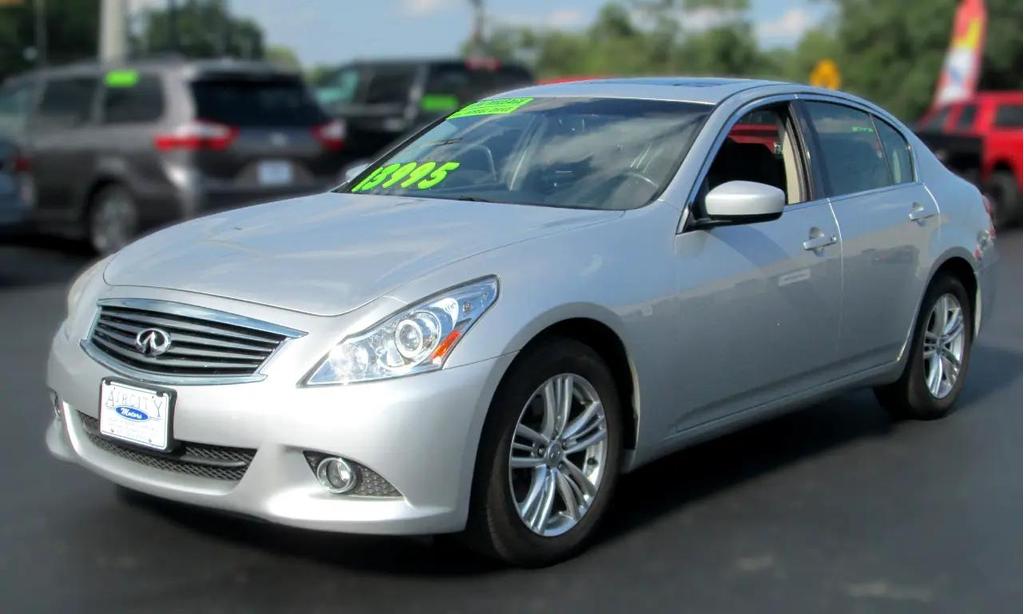 used 2013 INFINITI G37x car, priced at $13,495