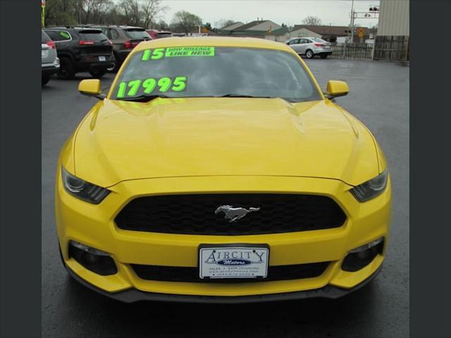 used 2015 Ford Mustang car, priced at $14,995