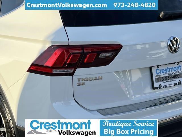 used 2021 Volkswagen Tiguan car, priced at $21,588