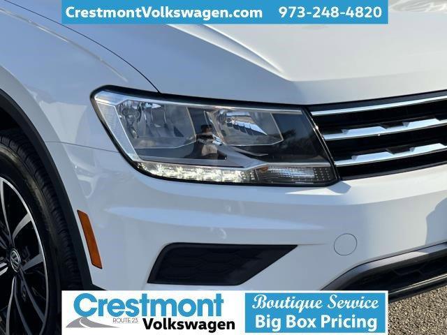 used 2021 Volkswagen Tiguan car, priced at $21,588