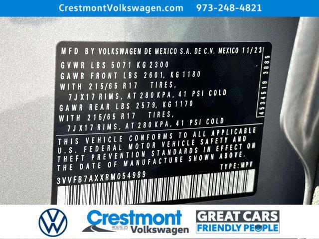 used 2024 Volkswagen Tiguan car, priced at $23,988