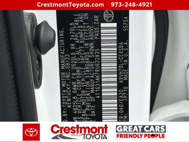 used 2024 Toyota Camry Hybrid car, priced at $29,998
