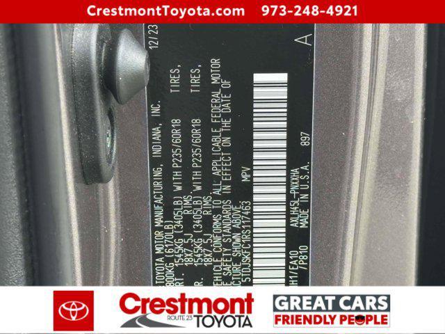 used 2024 Toyota Sienna car, priced at $47,988