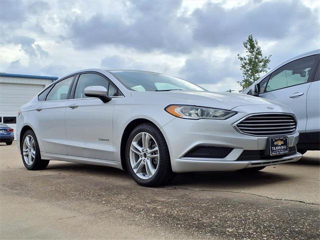 used 2018 Ford Fusion Hybrid car, priced at $18,309