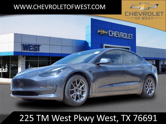 used 2022 Tesla Model 3 car, priced at $27,561