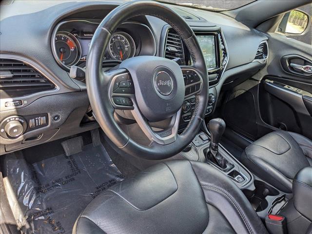 used 2019 Jeep Cherokee car, priced at $19,887