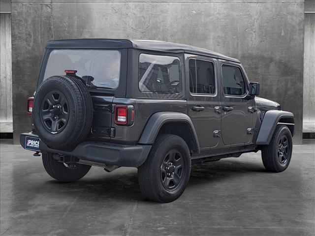 used 2022 Jeep Wrangler Unlimited car, priced at $32,375