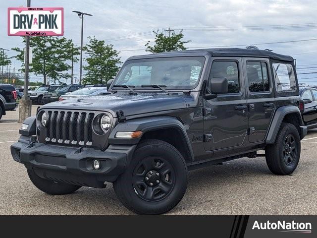 used 2022 Jeep Wrangler Unlimited car, priced at $32,988