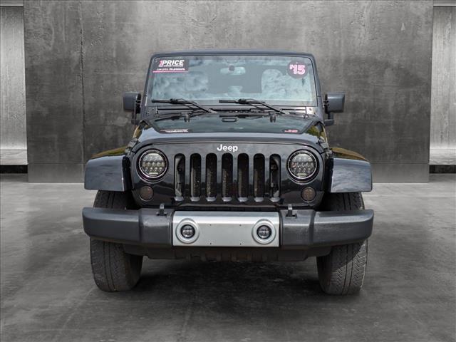 used 2015 Jeep Wrangler car, priced at $19,350