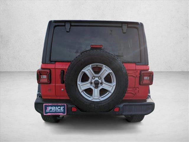 used 2018 Jeep Wrangler Unlimited car, priced at $19,989