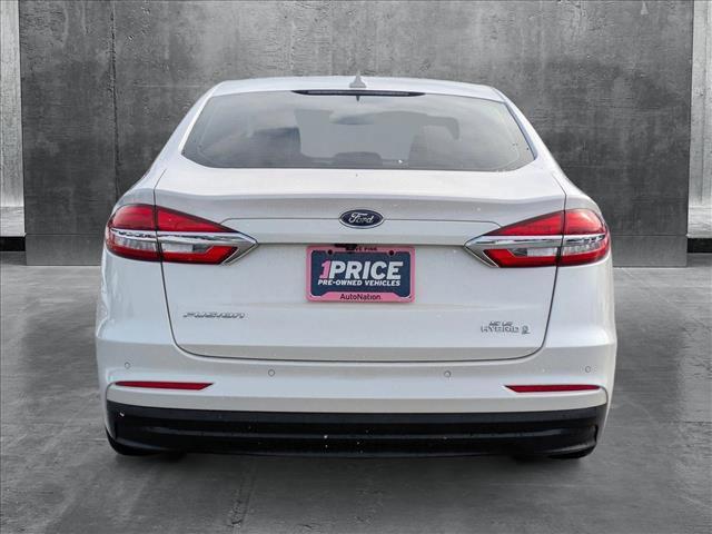 used 2019 Ford Fusion Hybrid car, priced at $17,321