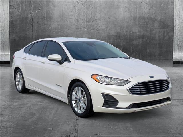 used 2019 Ford Fusion Hybrid car, priced at $17,321