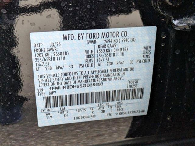 new 2025 Ford Explorer car, priced at $37,840