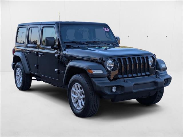 used 2023 Jeep Wrangler car, priced at $26,498