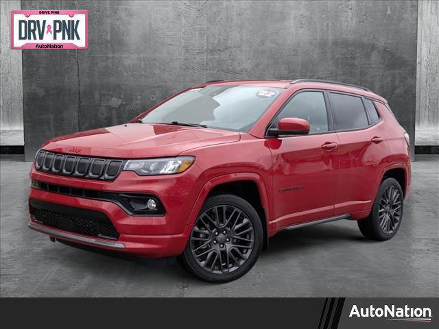 used 2022 Jeep Compass car, priced at $23,115