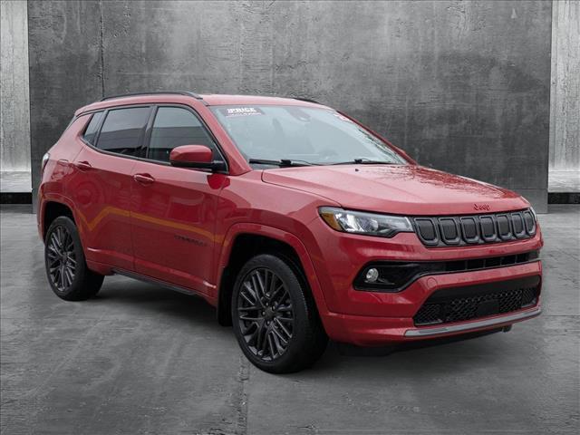 used 2022 Jeep Compass car, priced at $23,115